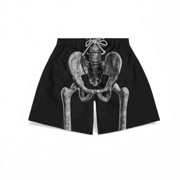 Citylord Skelly graphic shorts